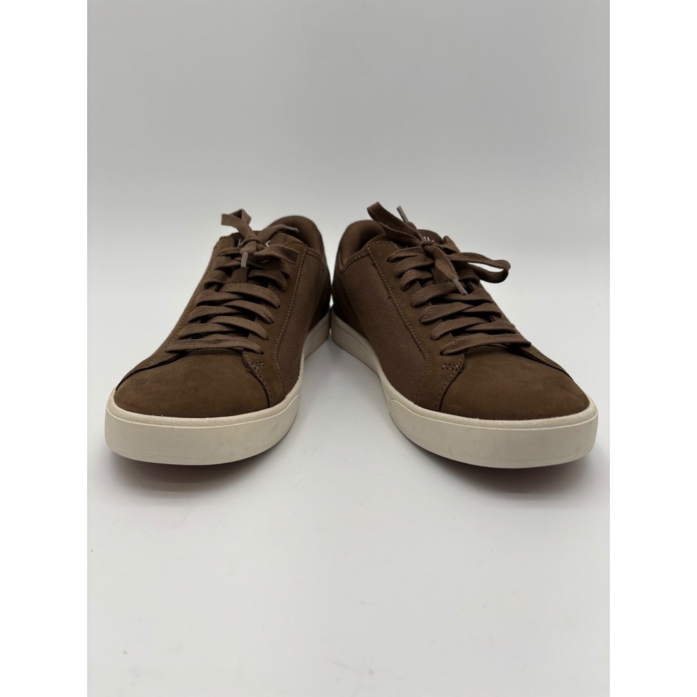 Kizik Lima Hands Free Sneakers Mens 7.5 Womens 8.5 Bison Brown Low Top Shoes - Picture 6 of 8